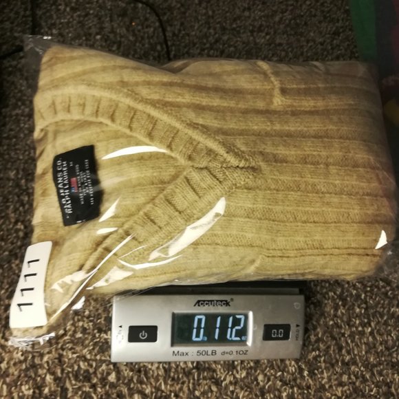 Vintage Ralph Lauren Polo Jeans Co Sweater Ribbed Cropped V Neck Womens Medium - Picture 11 of 11